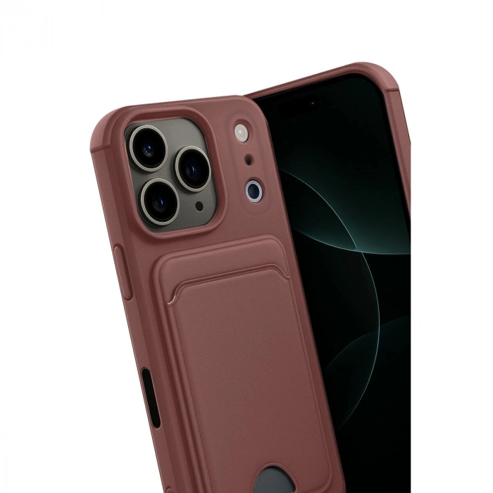 İphone 17 Pro Kelvin Kartvizitli  - Bordo