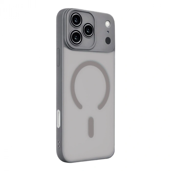 İphone 17 Pro Max Jota Lensli Magsafe Kapak - Titan Gri