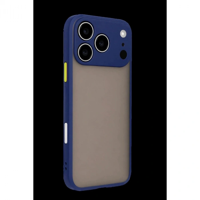 İphone 17 Pro Max Kılıf Montreal  Kapak - Lacivert