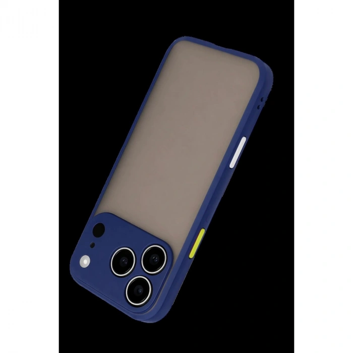 İphone 17 Pro Max Kılıf Montreal  Kapak - Lacivert