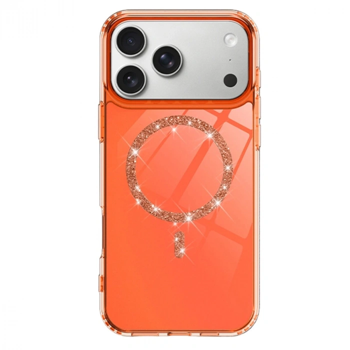 İphone 17 Pro Max Live Diamond Magsafe Kapak - Tcu