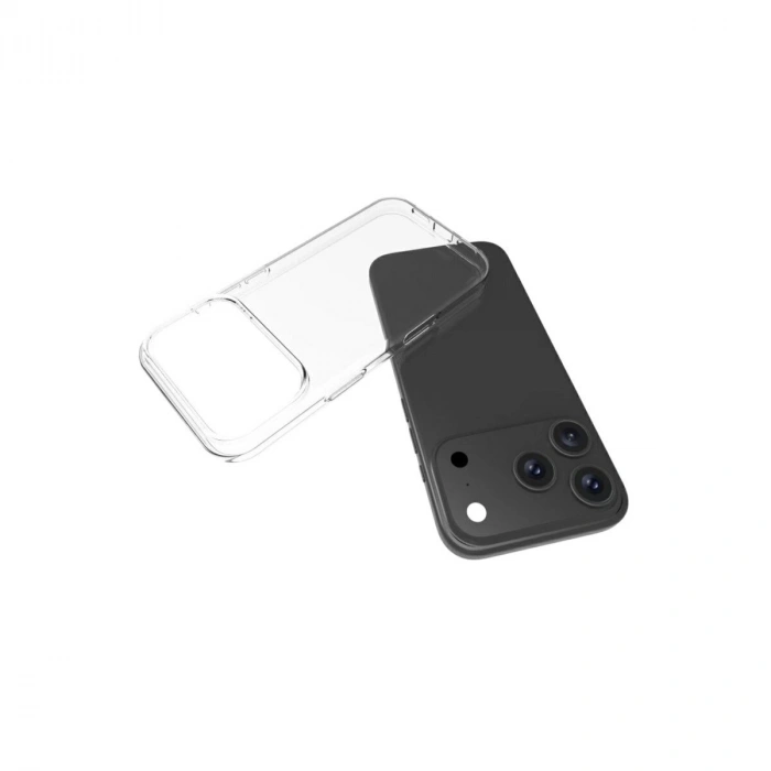 İphone 17 Pro Max Lüx Şeffaf  - Şeffaf