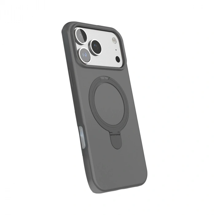 İphone 17 Pro Max Regal Magsafe Standlı Kapak - Titan Gri