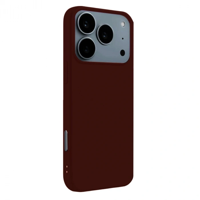 İphone 17 Pro Nano İçi Kadife  - Bordo