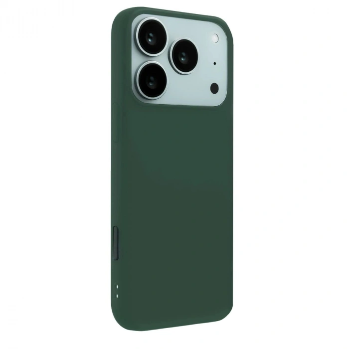 İphone 17 Pro Nano İçi Kadife  - Koyu Yeşil