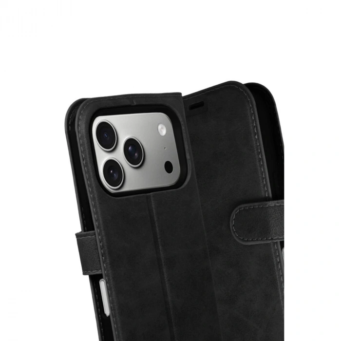 İphone 17 Pro Trend S Plus Kapaklı Kılıf - Siyah