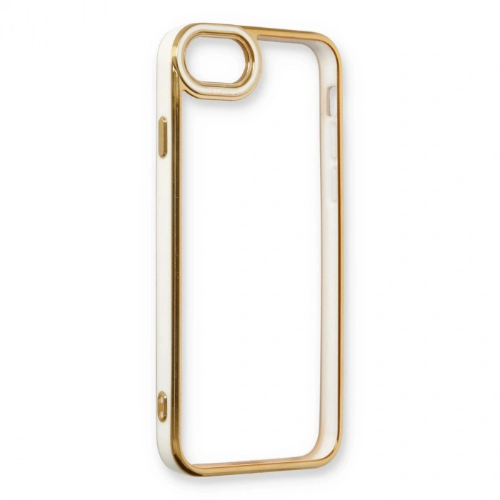 İphone 6 Kılıf Liva Lens  - Beyaz