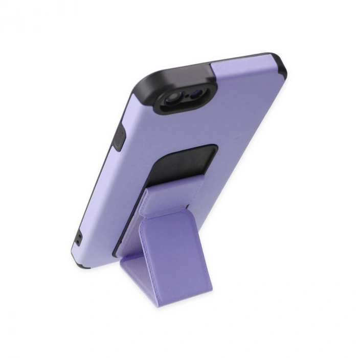 İphone 6 Kılıf Mega Standlı  - Lila