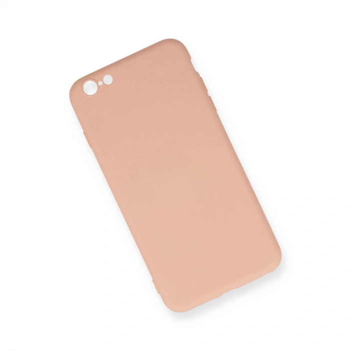 İphone 6 Plus Kılıf Nano İçi Kadife  - Pudra