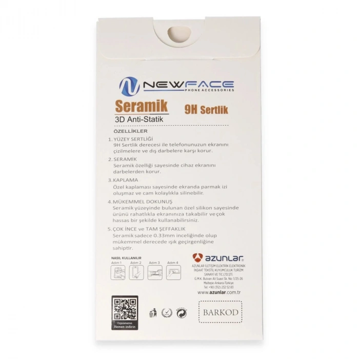 İphone 7 Plus 3d Antistatik Mat Seramik Nano Ekran Koruyucu