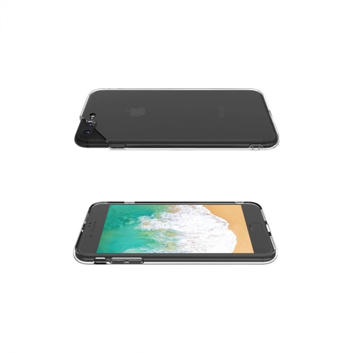 İphone 8 Plus Kılıf Deluxe 2mm Şeffaf