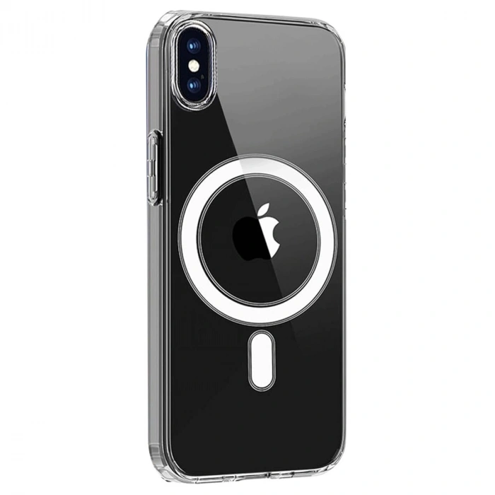 İphone X Kılıf Magneticsafe Şeffaf  - Şeffaf