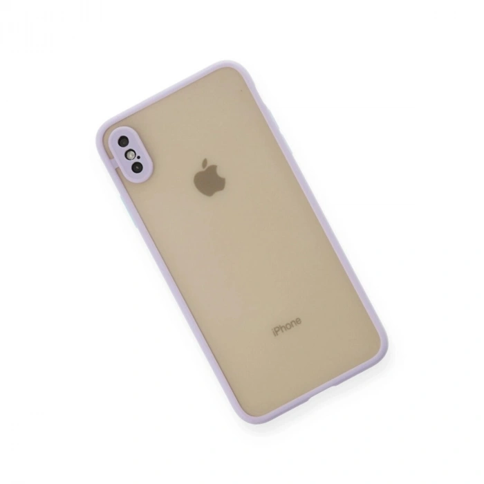 İphone X Kılıf Montreal  Kapak - Mor