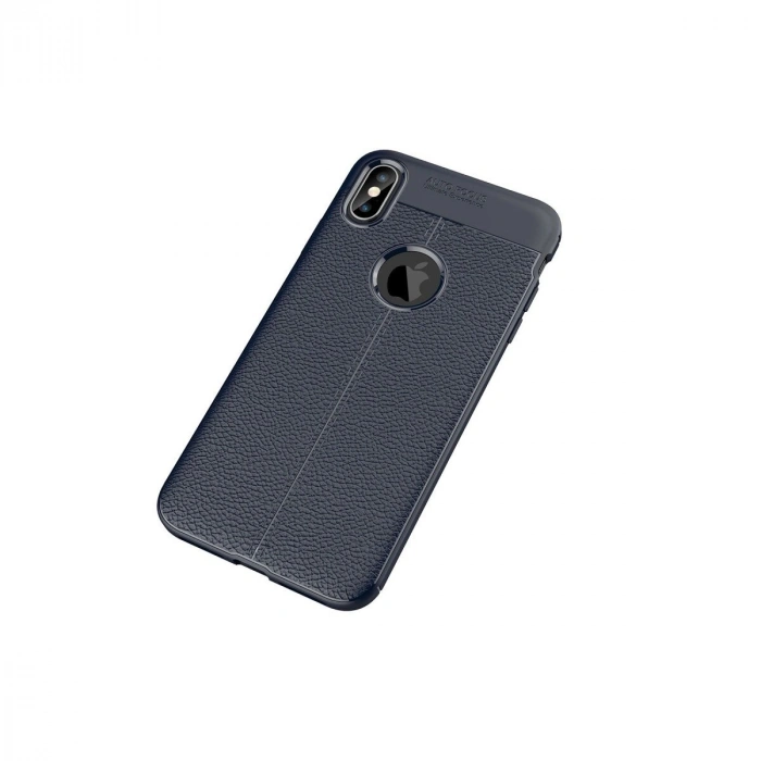 İphone Xs Max Kılıf Auto Fus Kapak - Lacivert