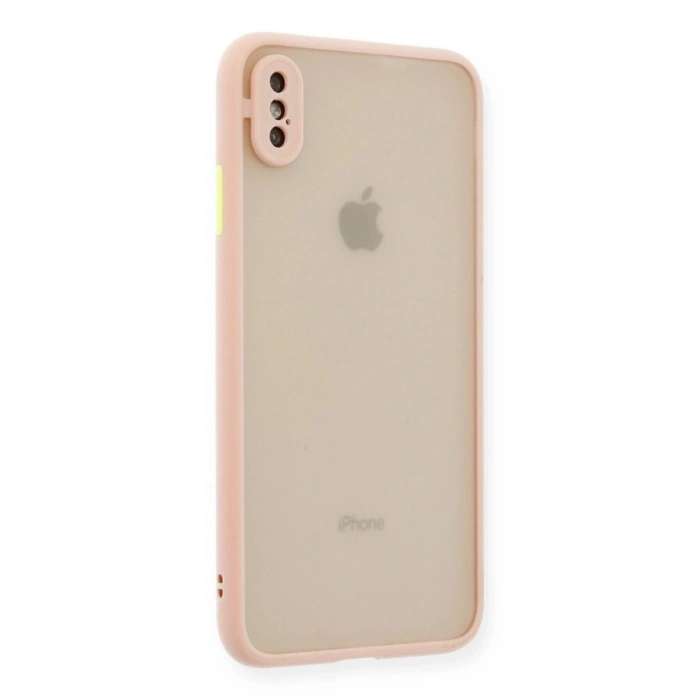 İphone Xs Max Kılıf Montreal  Kapak - Pembe