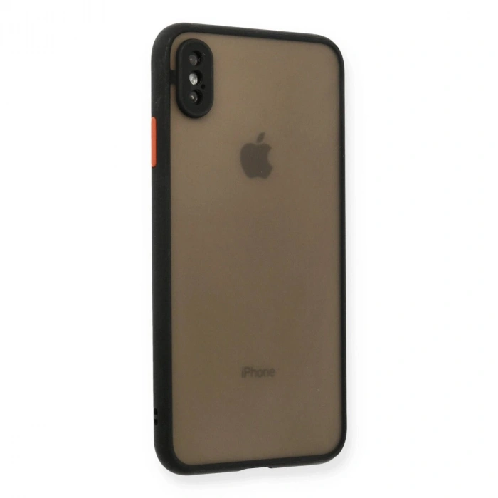 İphone Xs Max Kılıf Montreal  Kapak - Siyah