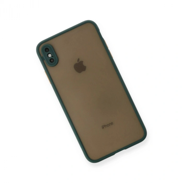 İphone Xs Max Kılıf Montreal  Kapak - Yeşil