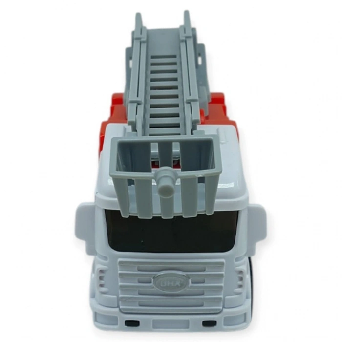 İş Makinaları Serisi - Sürtmeli İtfaiye Aracı  cm  - Merdiven - 1 ADET