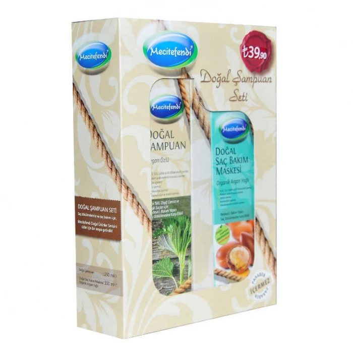 Isırgan Şampuan 250 ML + Argan Yağlı  Maskesi 150 ML