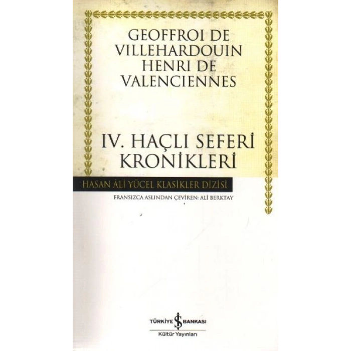 IV. Haçlı Seferi Kronikleri - (Karton Kapak)