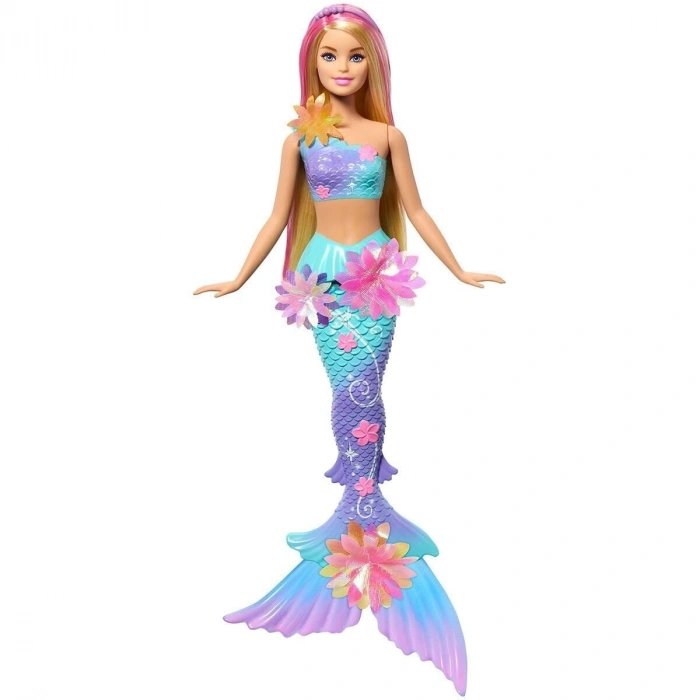 JDM72  Büyülü Çiçekler Deniz Kızı - Flower Magic Mermaid