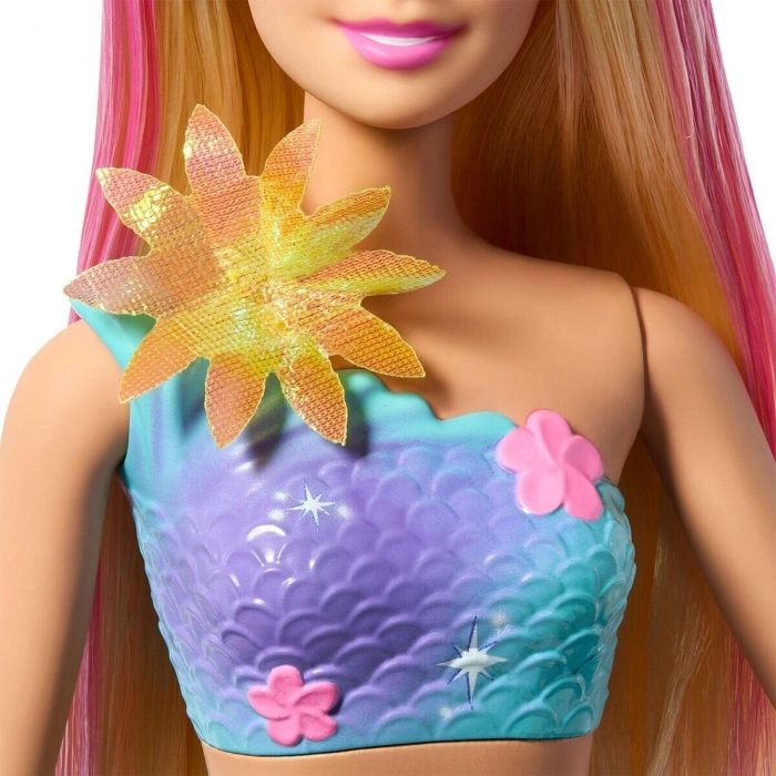 JDM72  Büyülü Çiçekler Deniz Kızı - Flower Magic Mermaid
