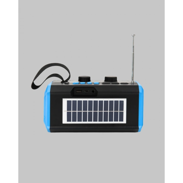JIPOX P520 Solar Enerjili Bluetooth Hoparlör FM Radyolu 8W Ses