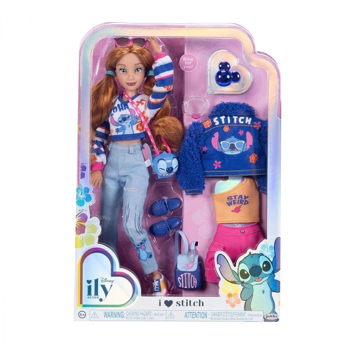 JKILY239512 Disney ily 4ever Çanta- Bebek- Aksesuar Seti 12li Display Seri-1