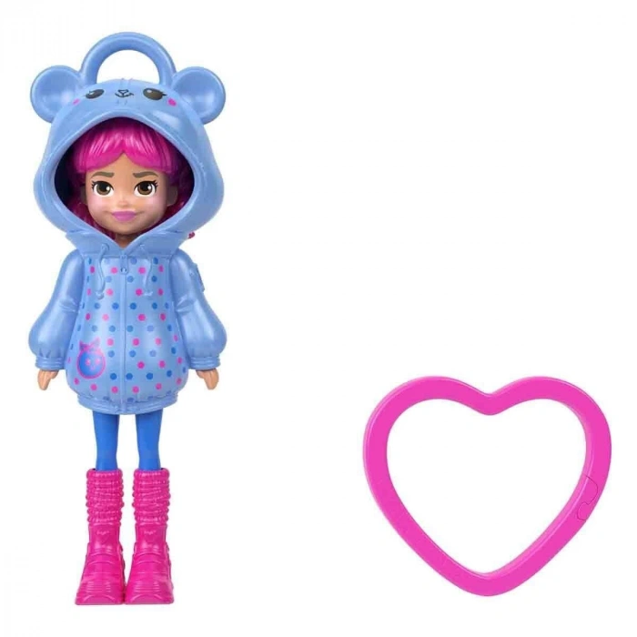 JMN38 Polly Pket Kapüşonlu Bebekler