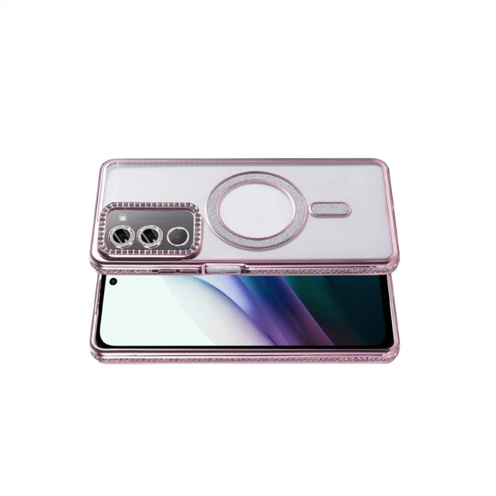 Joko   15 4g Joke Simli Magneticsafe Kılıf - Pembe