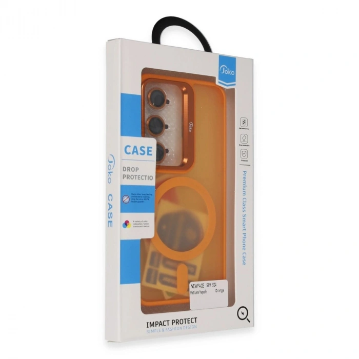 Joko  Galaxy S24 Plus Flet Lens Magsafe Kapak - Tcu