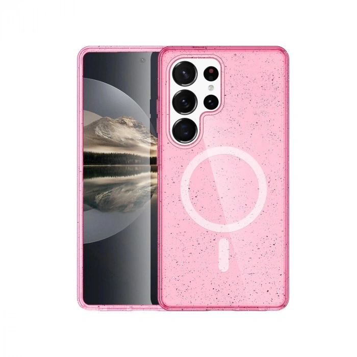 Joko  Galaxy S25 Ultra  Magsafe Kapak - Pembe