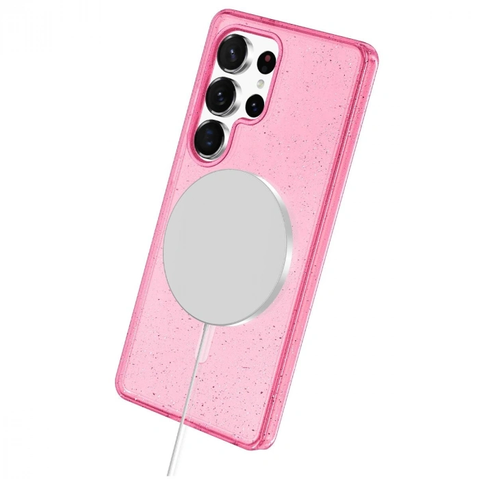 Joko  Galaxy S25 Ultra  Magsafe Kapak - Pembe