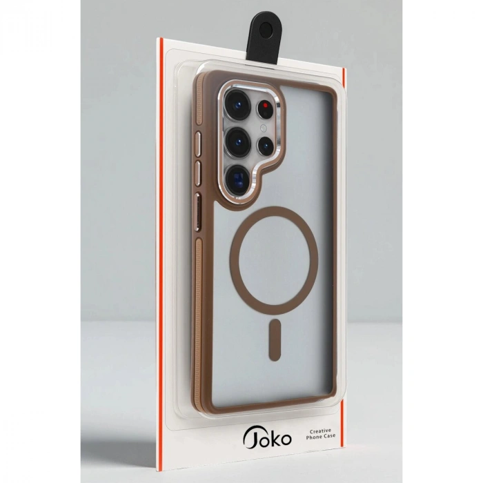 Joko  Galaxy S25 Ultra ner Magsafe Kapak - Gold