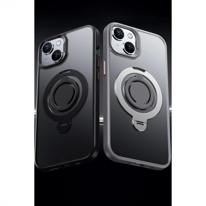 Joko İphone 12 atar 360 Dönen Magsafe Kapak - Siyah