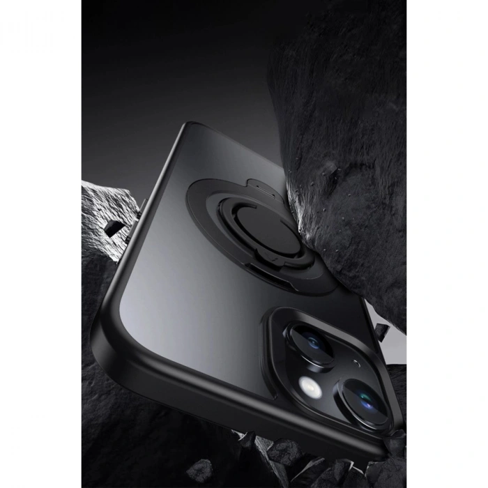 Joko İphone 12 atar 360 Dönen Magsafe Kapak - Siyah