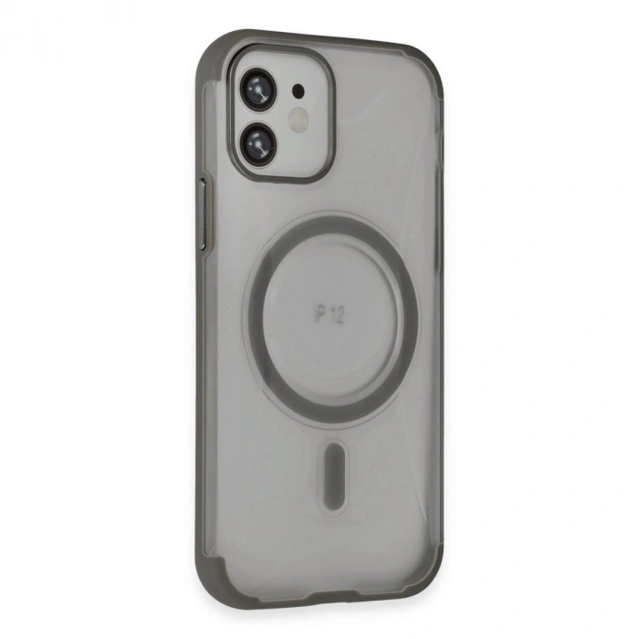 Joko  İphone 12 Hilton Magsafe Kapak - Titan Gri