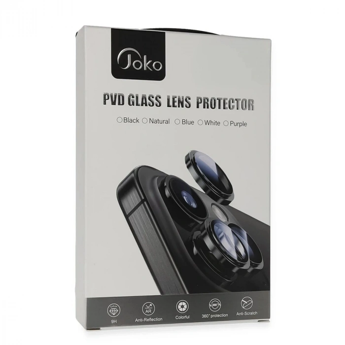 Joko  İphone 13 Pvd Metal Kamera Lens - Natural Grey
