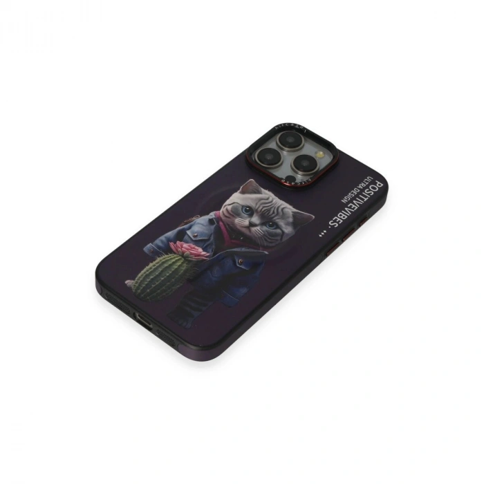 Joko  İphone 14 Pro Fun Magsafe Kapak - Derin Mor