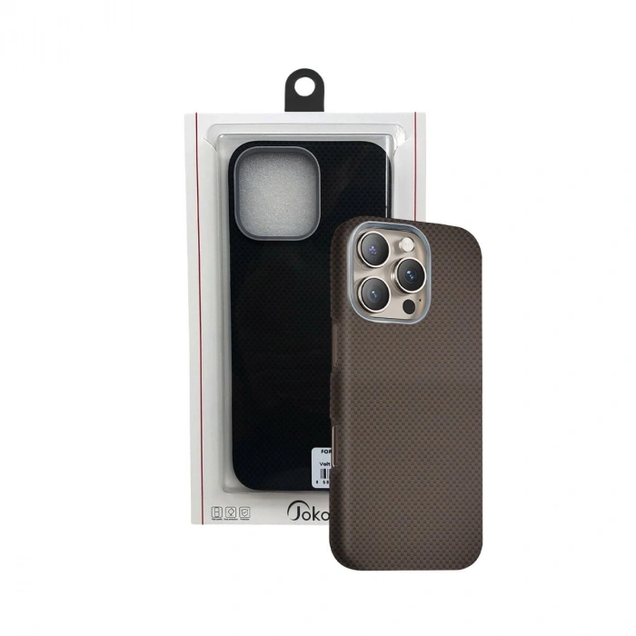 Joko  İphone 14 Volt Magsafe Kapak - Kahverengi