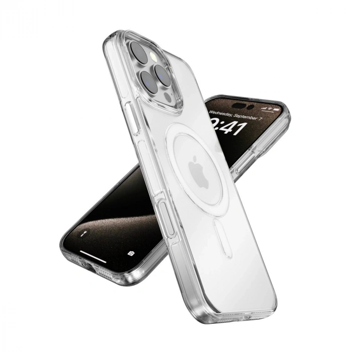 Joko  İphone 15 Pro Gleam Pc Sert Magsafe Kılıf - Şeffaf