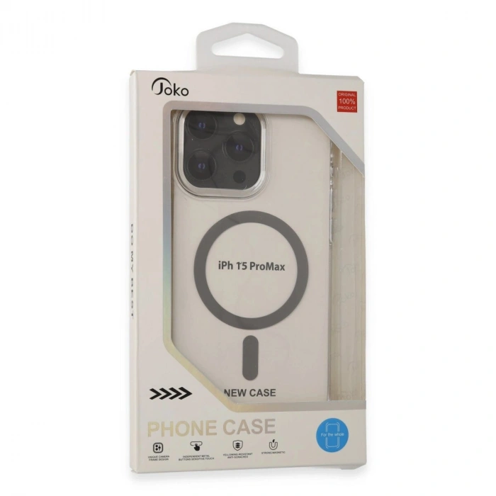 Joko  İphone 15 Pro Max Bubble Magsafe Kapak - Lacivert