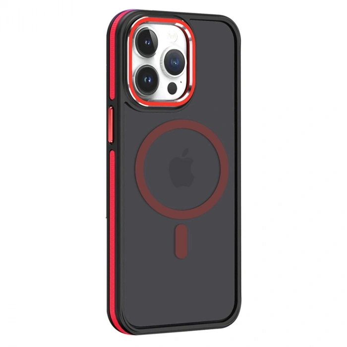 Joko  İphone 15 Pro Max ner Magsafe Kapak - Kırmızı