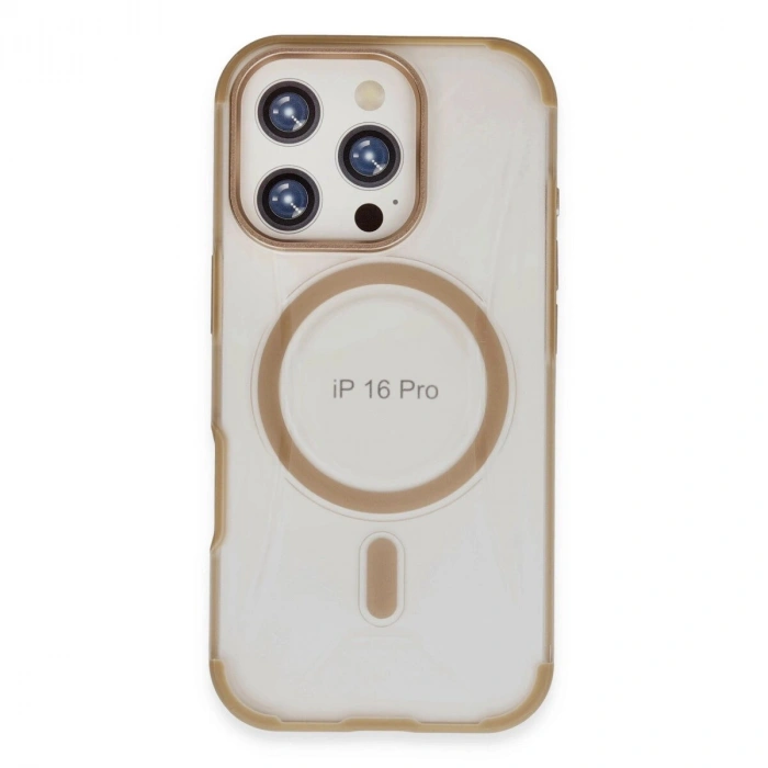Joko  İphone 16 Pro Max Hilton Magsafe Kapak - Gold