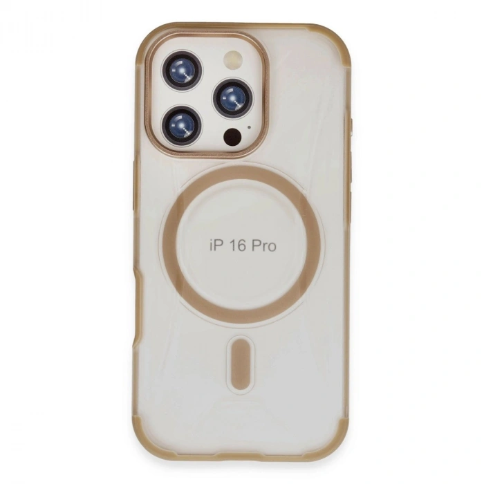 Joko İphone 16 Pro Max Hilton Magsafe Kapak - Gold