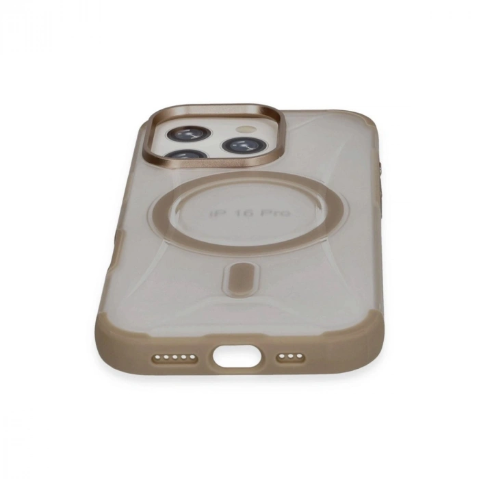 Joko İphone 16 Pro Max Hilton Magsafe Kapak - Gold