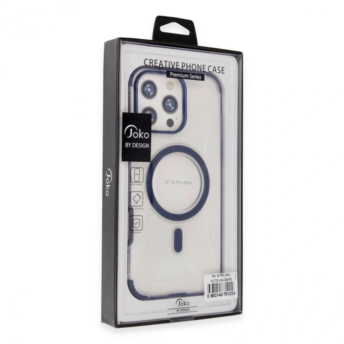 Joko  İphone 16 Pro Max Hilton Magsafe Kapak - Siyah