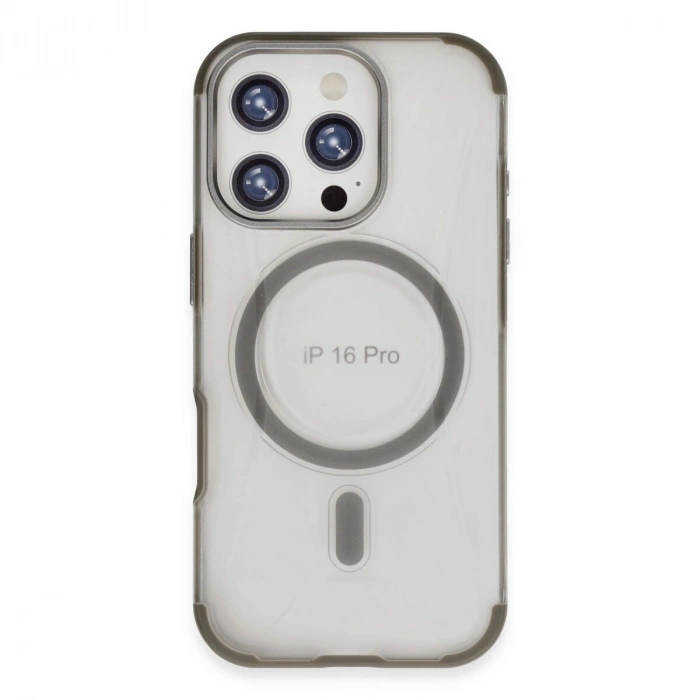 Joko  İphone 16 Pro Max Hilton Magsafe Kapak - Titan Gri