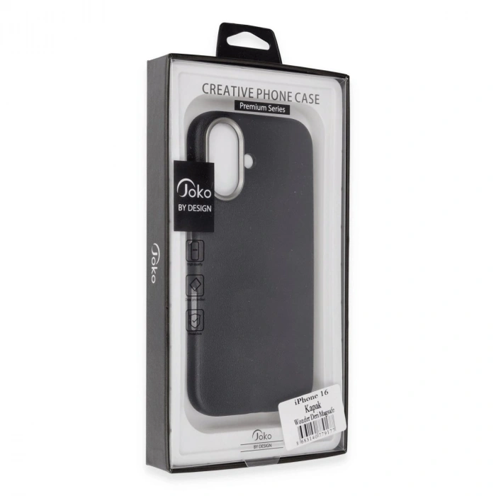 Joko İphone 16 Wonder Deri Magsafe Kapak - Lacivert