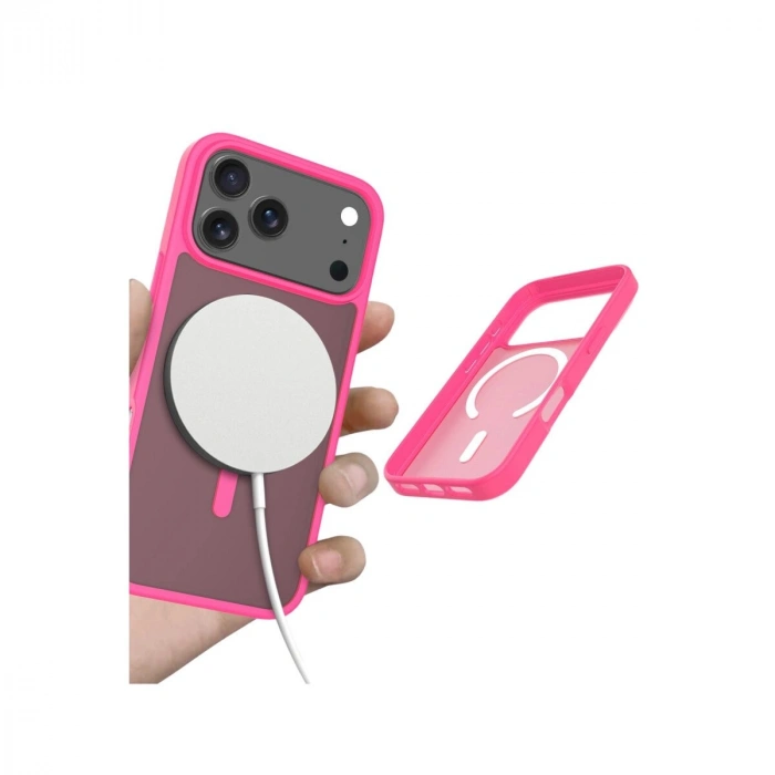 Joko  İphone 17 Pro Max Jota Magsafe Kapak - Rose